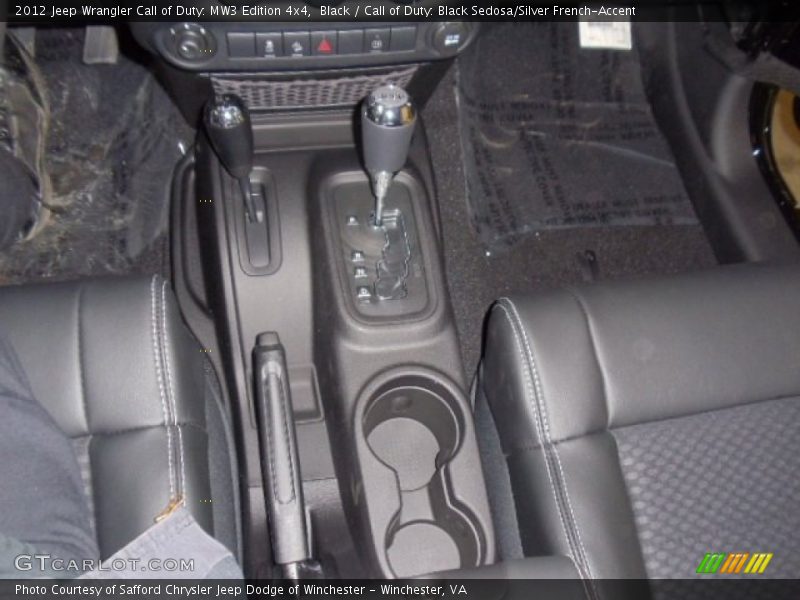 Black / Call of Duty: Black Sedosa/Silver French-Accent 2012 Jeep Wrangler Call of Duty: MW3 Edition 4x4