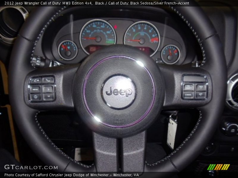  2012 Wrangler Call of Duty: MW3 Edition 4x4 Steering Wheel
