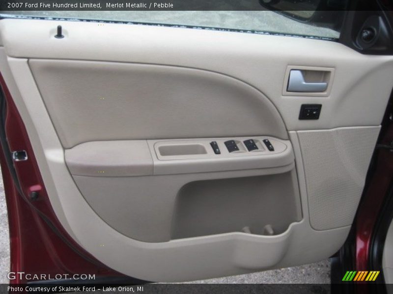 Merlot Metallic / Pebble 2007 Ford Five Hundred Limited