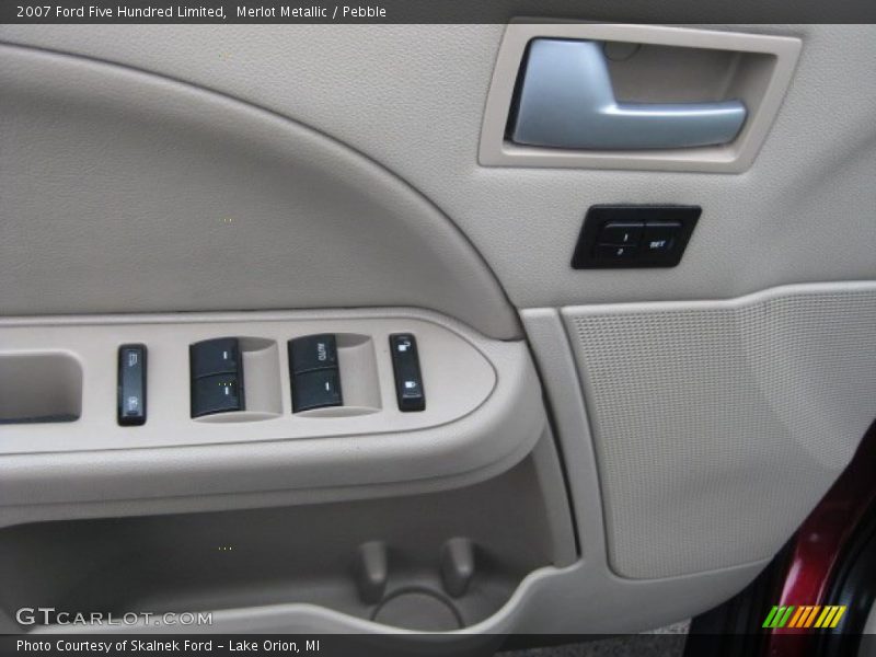 Merlot Metallic / Pebble 2007 Ford Five Hundred Limited