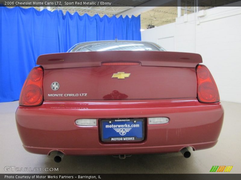 Sport Red Metallic / Ebony 2006 Chevrolet Monte Carlo LTZ