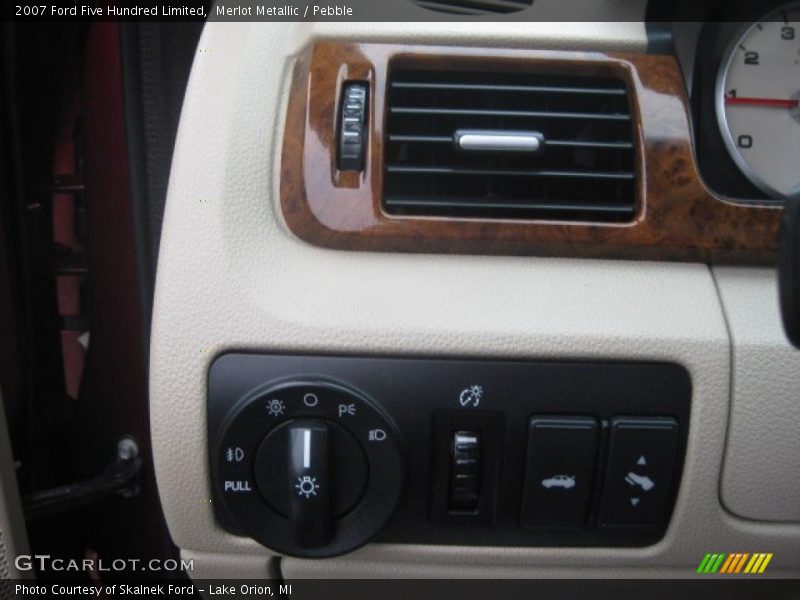 Merlot Metallic / Pebble 2007 Ford Five Hundred Limited