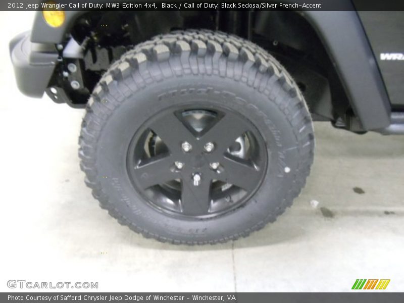  2012 Wrangler Call of Duty: MW3 Edition 4x4 Wheel
