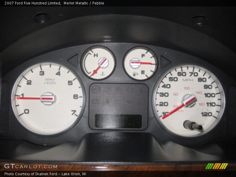 Merlot Metallic / Pebble 2007 Ford Five Hundred Limited