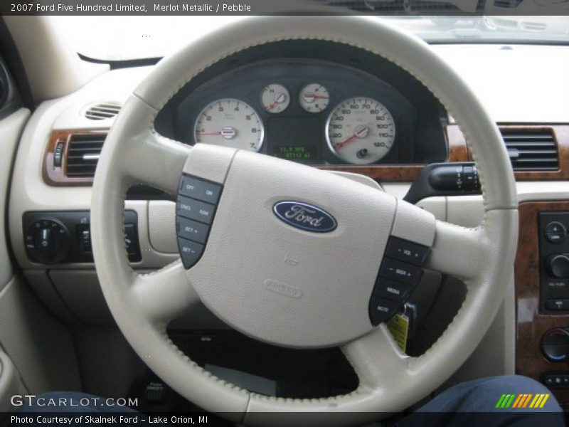 Merlot Metallic / Pebble 2007 Ford Five Hundred Limited