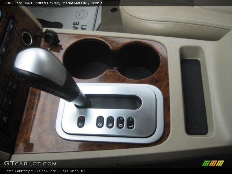 Merlot Metallic / Pebble 2007 Ford Five Hundred Limited