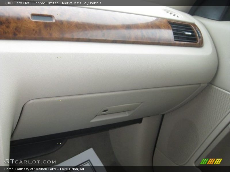 Merlot Metallic / Pebble 2007 Ford Five Hundred Limited