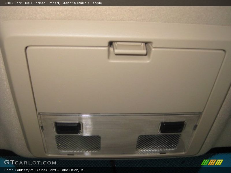 Merlot Metallic / Pebble 2007 Ford Five Hundred Limited