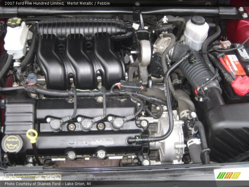 Merlot Metallic / Pebble 2007 Ford Five Hundred Limited