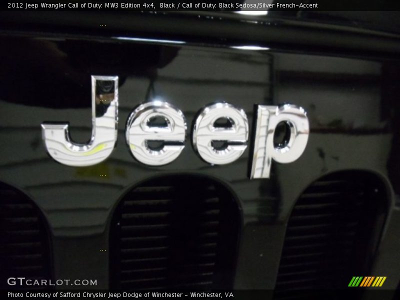  2012 Wrangler Call of Duty: MW3 Edition 4x4 Logo