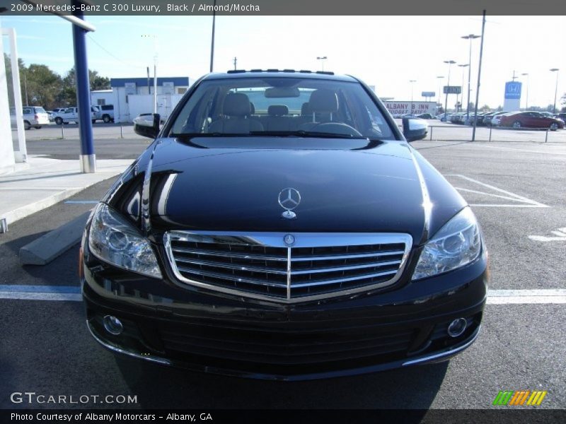 Black / Almond/Mocha 2009 Mercedes-Benz C 300 Luxury