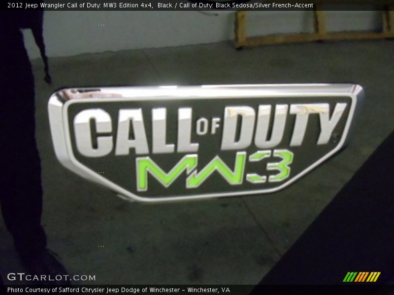 Call of Duty MW3 - 2012 Jeep Wrangler Call of Duty: MW3 Edition 4x4