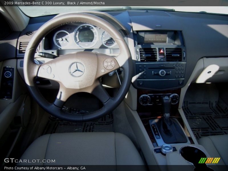 Black / Almond/Mocha 2009 Mercedes-Benz C 300 Luxury