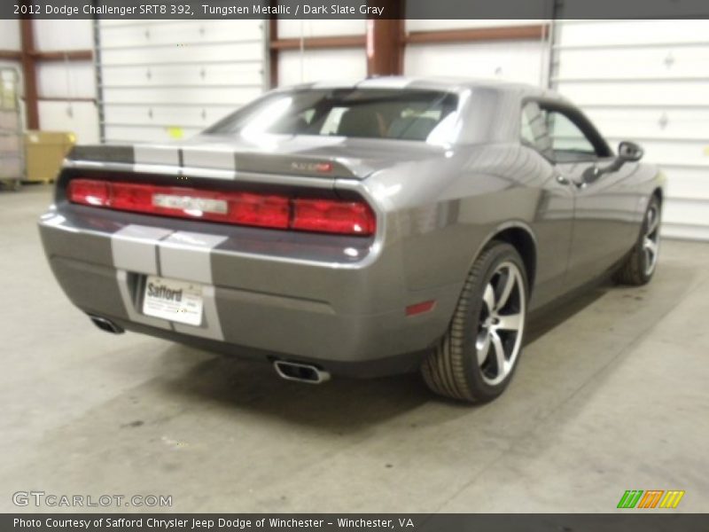 Tungsten Metallic / Dark Slate Gray 2012 Dodge Challenger SRT8 392