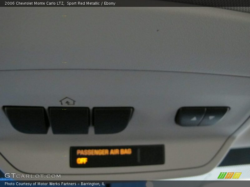 Sport Red Metallic / Ebony 2006 Chevrolet Monte Carlo LTZ