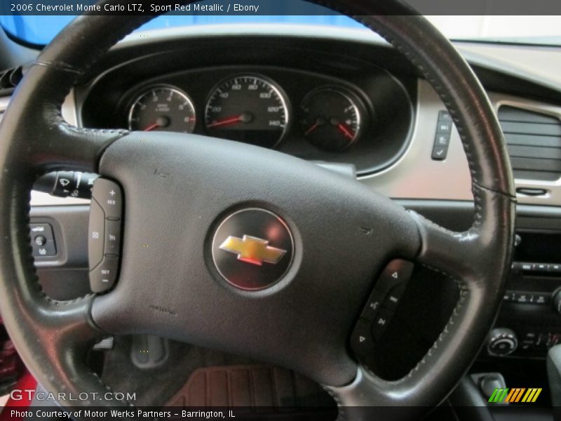 Sport Red Metallic / Ebony 2006 Chevrolet Monte Carlo LTZ