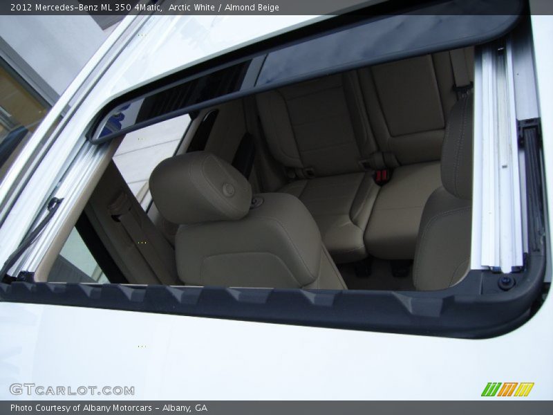 Arctic White / Almond Beige 2012 Mercedes-Benz ML 350 4Matic