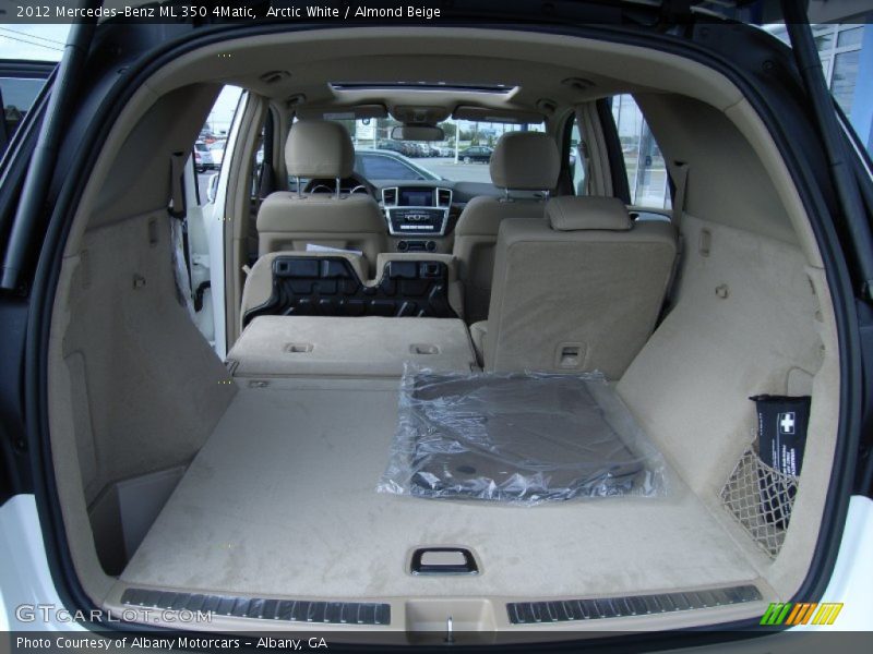 Arctic White / Almond Beige 2012 Mercedes-Benz ML 350 4Matic