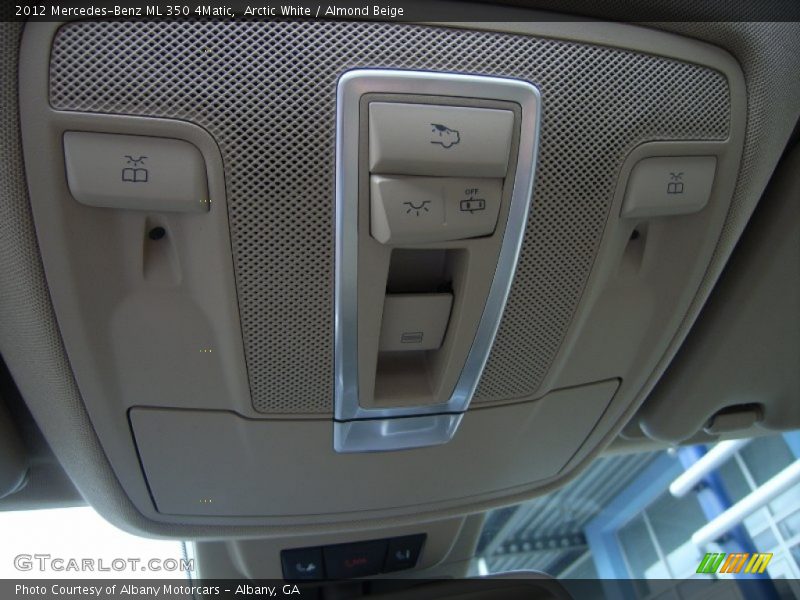 Arctic White / Almond Beige 2012 Mercedes-Benz ML 350 4Matic