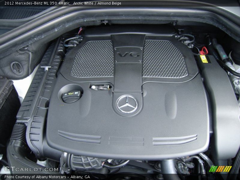 Arctic White / Almond Beige 2012 Mercedes-Benz ML 350 4Matic