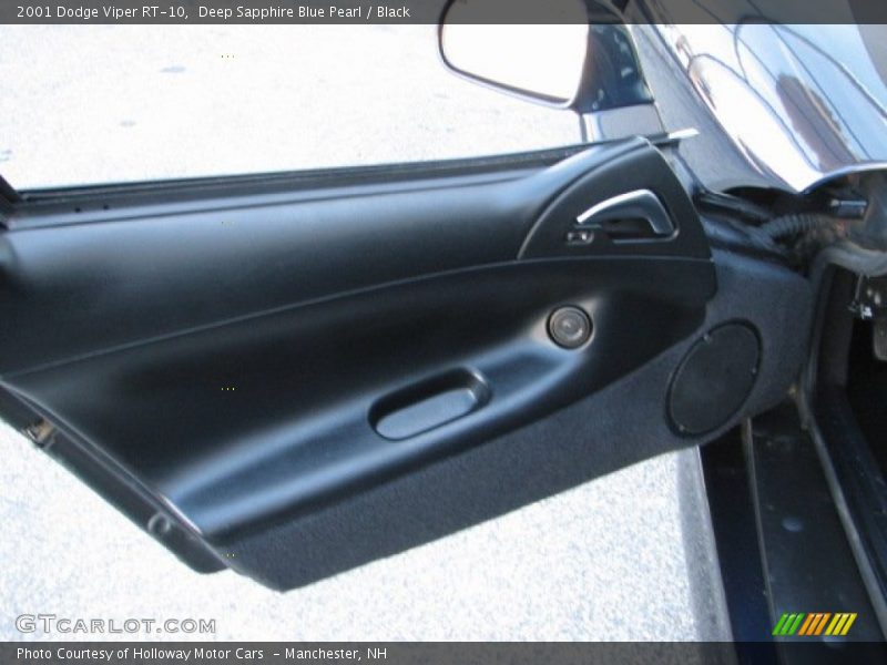 Deep Sapphire Blue Pearl / Black 2001 Dodge Viper RT-10