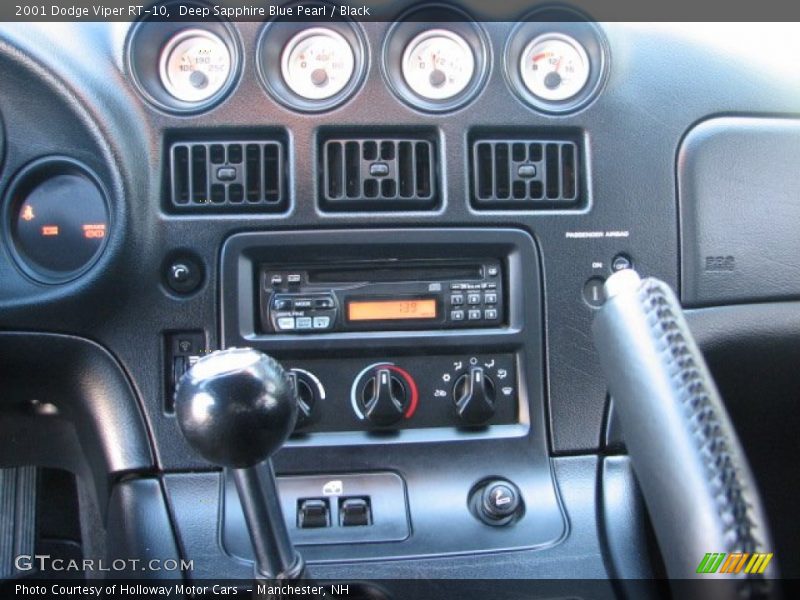 Controls of 2001 Viper RT-10