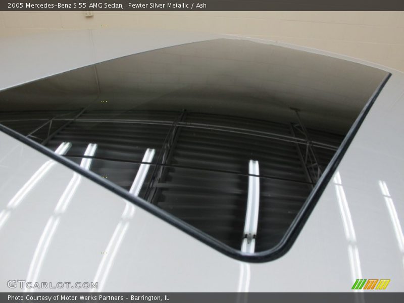 Pewter Silver Metallic / Ash 2005 Mercedes-Benz S 55 AMG Sedan