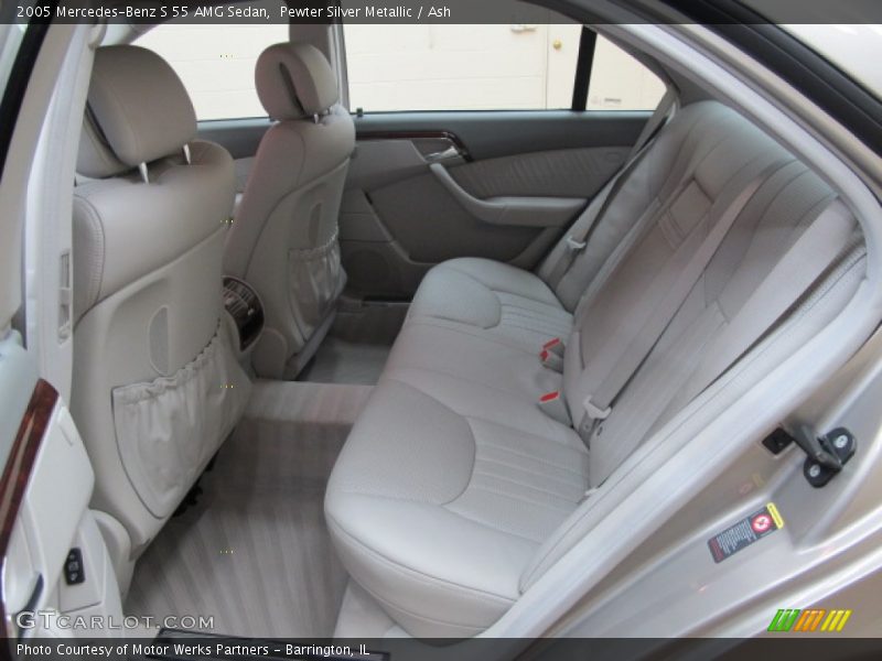  2005 S 55 AMG Sedan Ash Interior