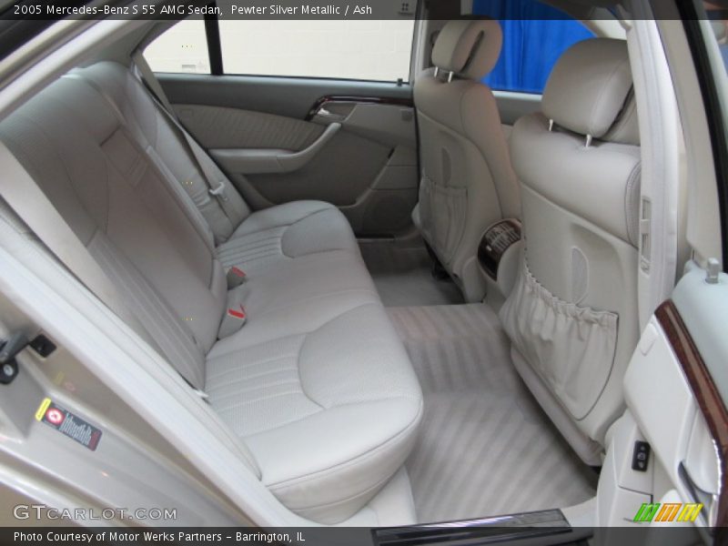  2005 S 55 AMG Sedan Ash Interior