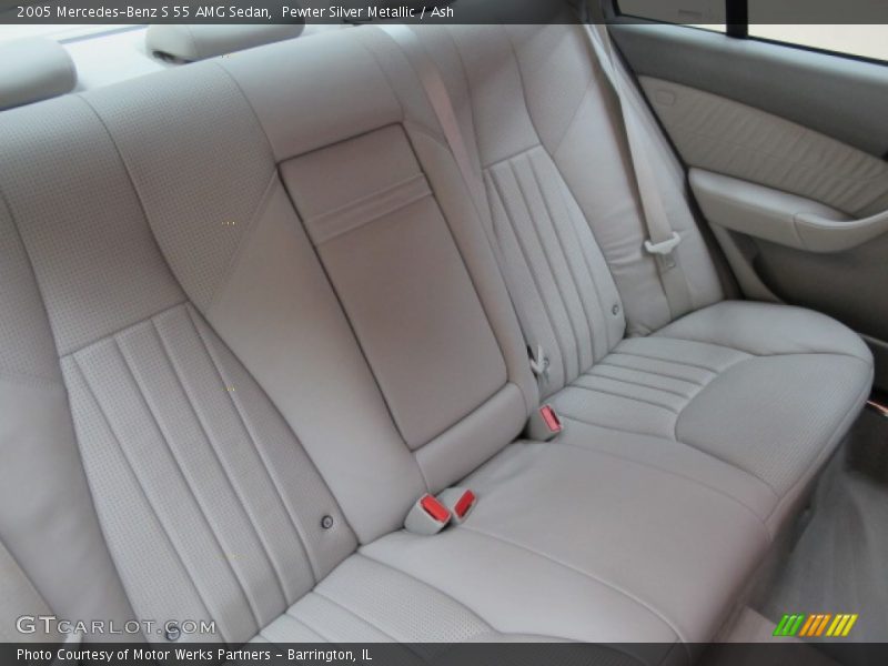 Rear Seat of 2005 S 55 AMG Sedan