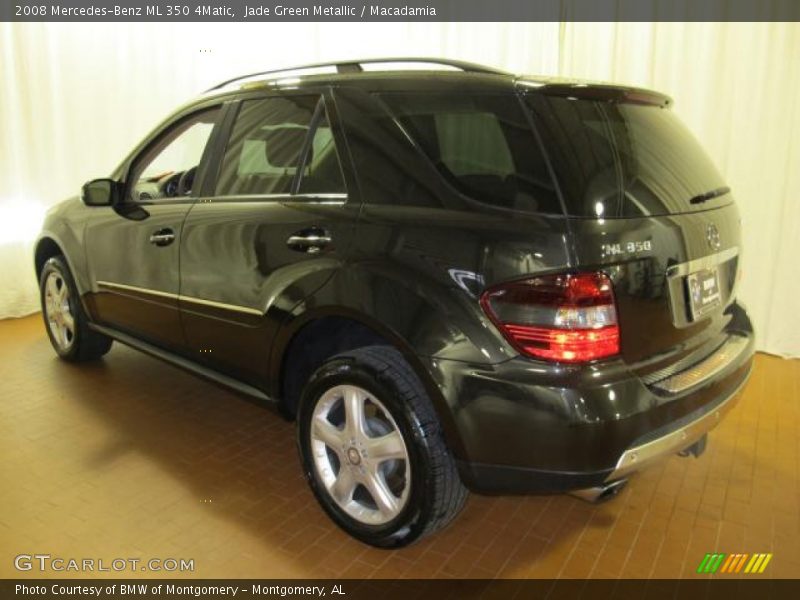 Jade Green Metallic / Macadamia 2008 Mercedes-Benz ML 350 4Matic