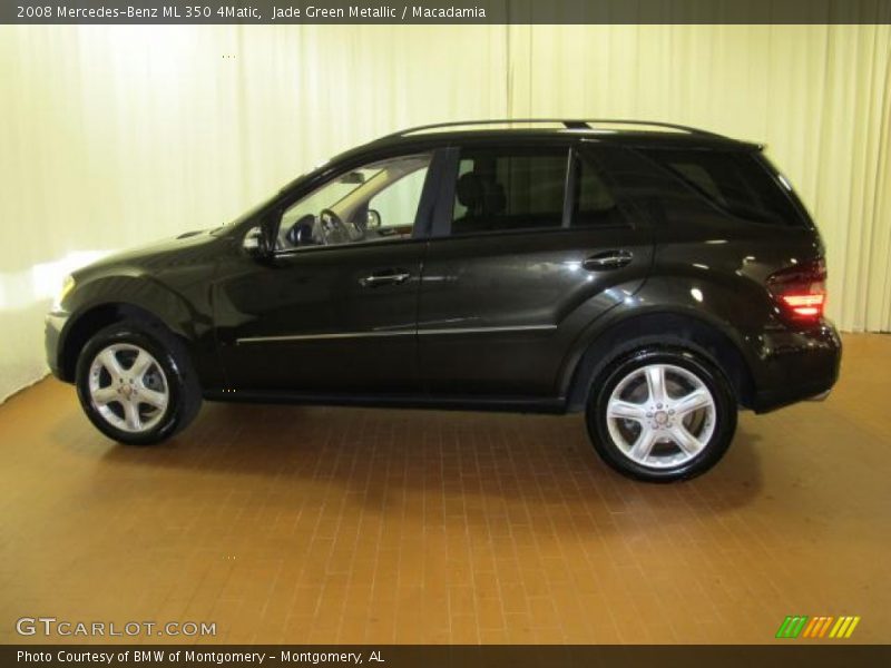 Jade Green Metallic / Macadamia 2008 Mercedes-Benz ML 350 4Matic