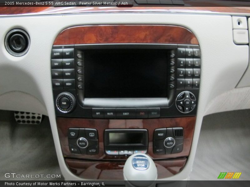 Pewter Silver Metallic / Ash 2005 Mercedes-Benz S 55 AMG Sedan
