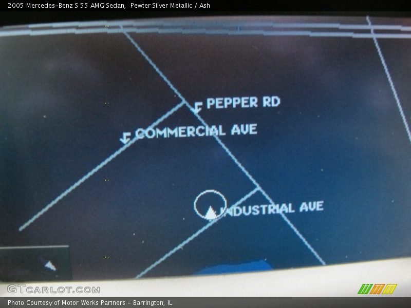 Pewter Silver Metallic / Ash 2005 Mercedes-Benz S 55 AMG Sedan