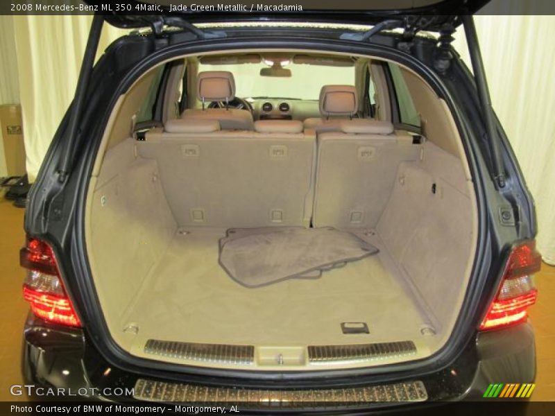 Jade Green Metallic / Macadamia 2008 Mercedes-Benz ML 350 4Matic