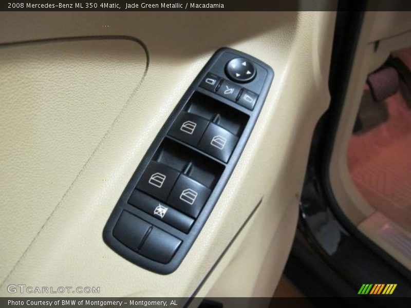 Jade Green Metallic / Macadamia 2008 Mercedes-Benz ML 350 4Matic