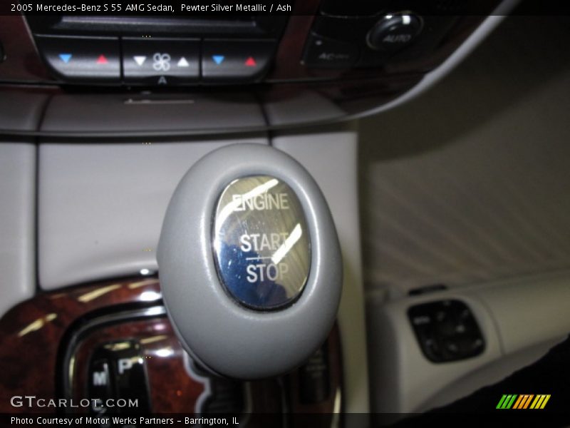 Pewter Silver Metallic / Ash 2005 Mercedes-Benz S 55 AMG Sedan