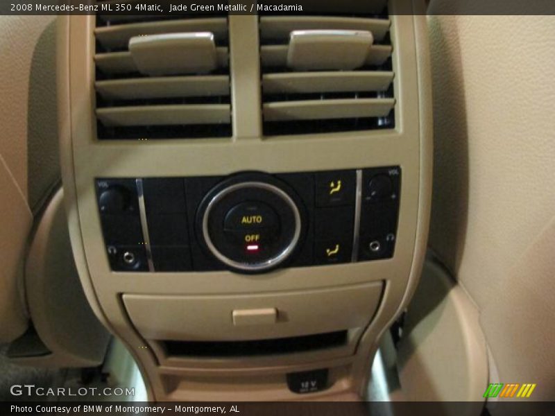 Jade Green Metallic / Macadamia 2008 Mercedes-Benz ML 350 4Matic