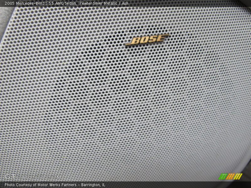 Pewter Silver Metallic / Ash 2005 Mercedes-Benz S 55 AMG Sedan
