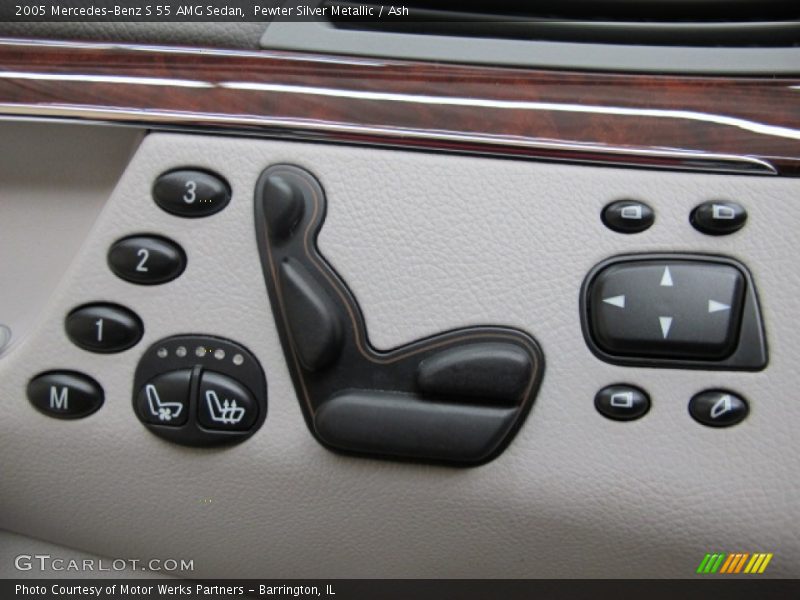Controls of 2005 S 55 AMG Sedan