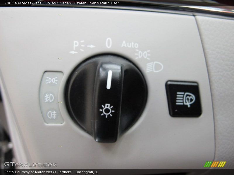 Controls of 2005 S 55 AMG Sedan