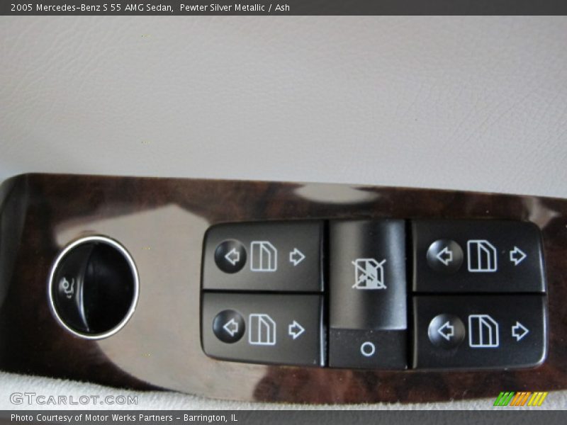Pewter Silver Metallic / Ash 2005 Mercedes-Benz S 55 AMG Sedan