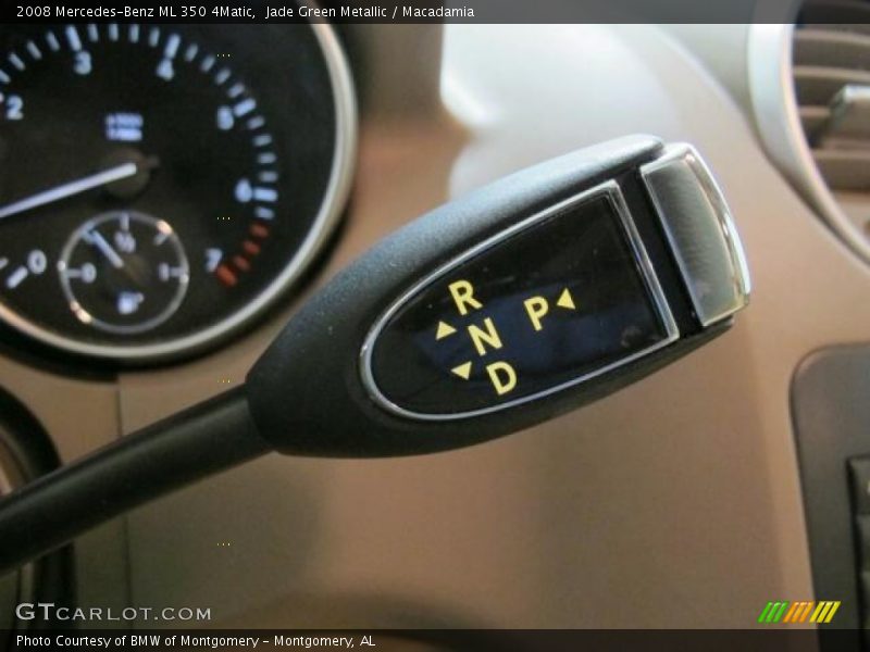 Jade Green Metallic / Macadamia 2008 Mercedes-Benz ML 350 4Matic