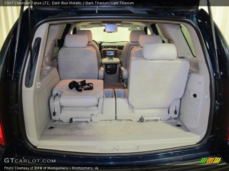 Dark Blue Metallic / Dark Titanium/Light Titanium 2007 Chevrolet Tahoe LTZ