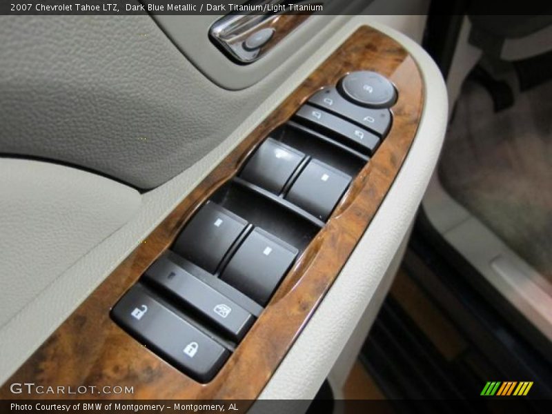 Dark Blue Metallic / Dark Titanium/Light Titanium 2007 Chevrolet Tahoe LTZ