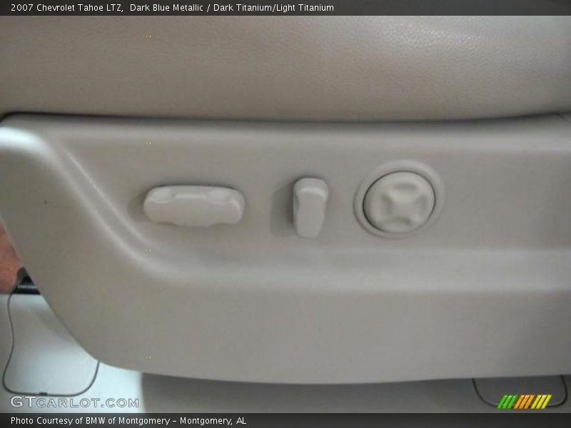Dark Blue Metallic / Dark Titanium/Light Titanium 2007 Chevrolet Tahoe LTZ