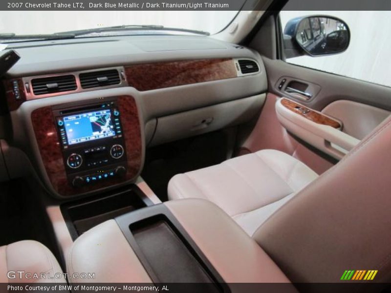 Dark Blue Metallic / Dark Titanium/Light Titanium 2007 Chevrolet Tahoe LTZ