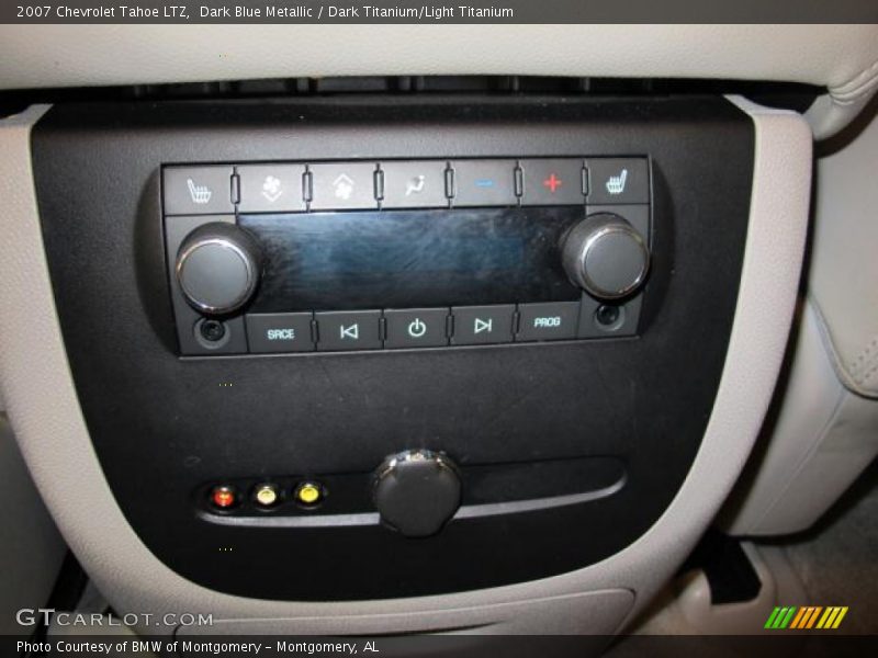 Dark Blue Metallic / Dark Titanium/Light Titanium 2007 Chevrolet Tahoe LTZ