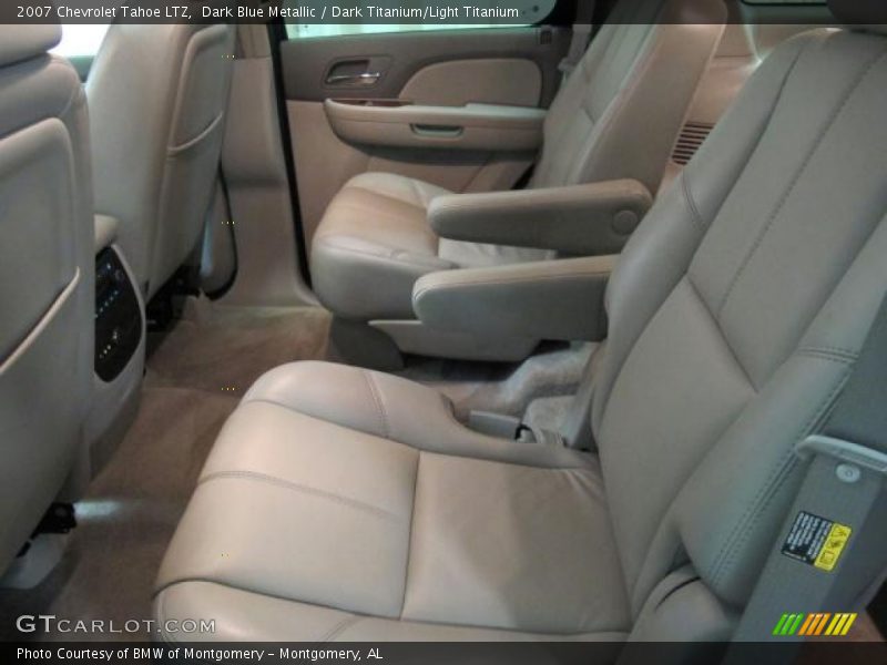 Dark Blue Metallic / Dark Titanium/Light Titanium 2007 Chevrolet Tahoe LTZ