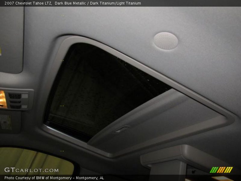 Dark Blue Metallic / Dark Titanium/Light Titanium 2007 Chevrolet Tahoe LTZ